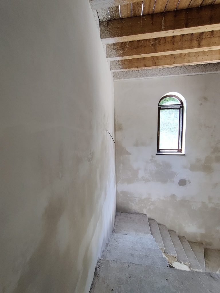 Krompachy, sadra Baumit Ratio Glatt