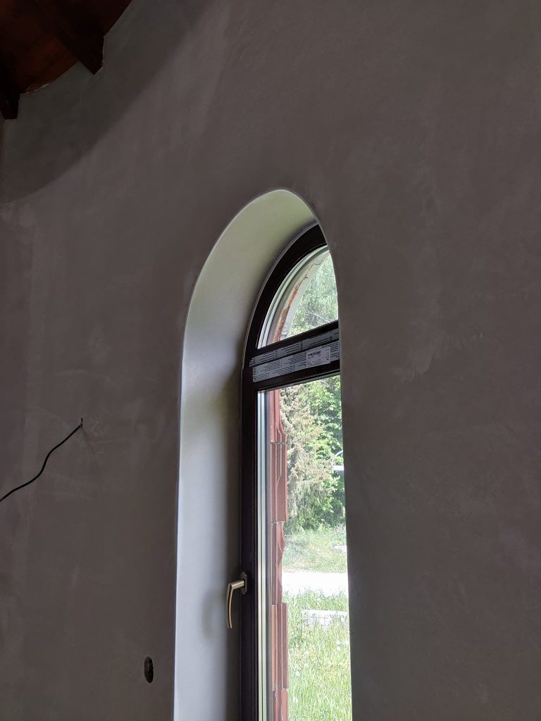 Krompachy, sadra Baumit Ratio Glatt