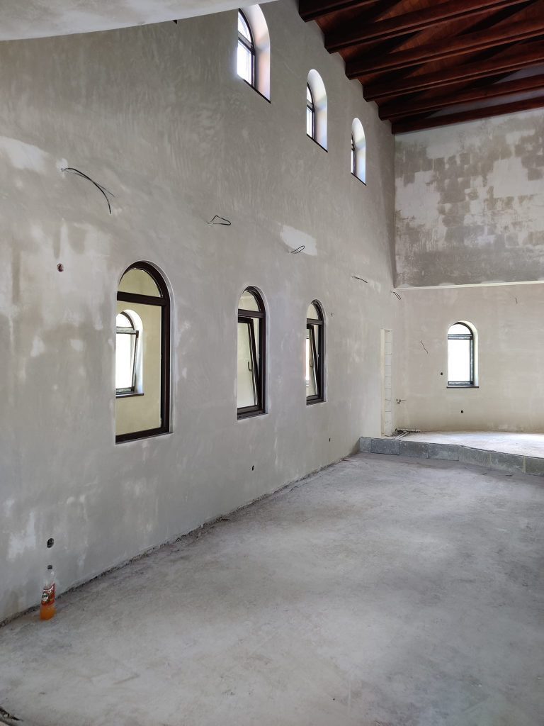 Krompachy, sadra Baumit Ratio Glatt