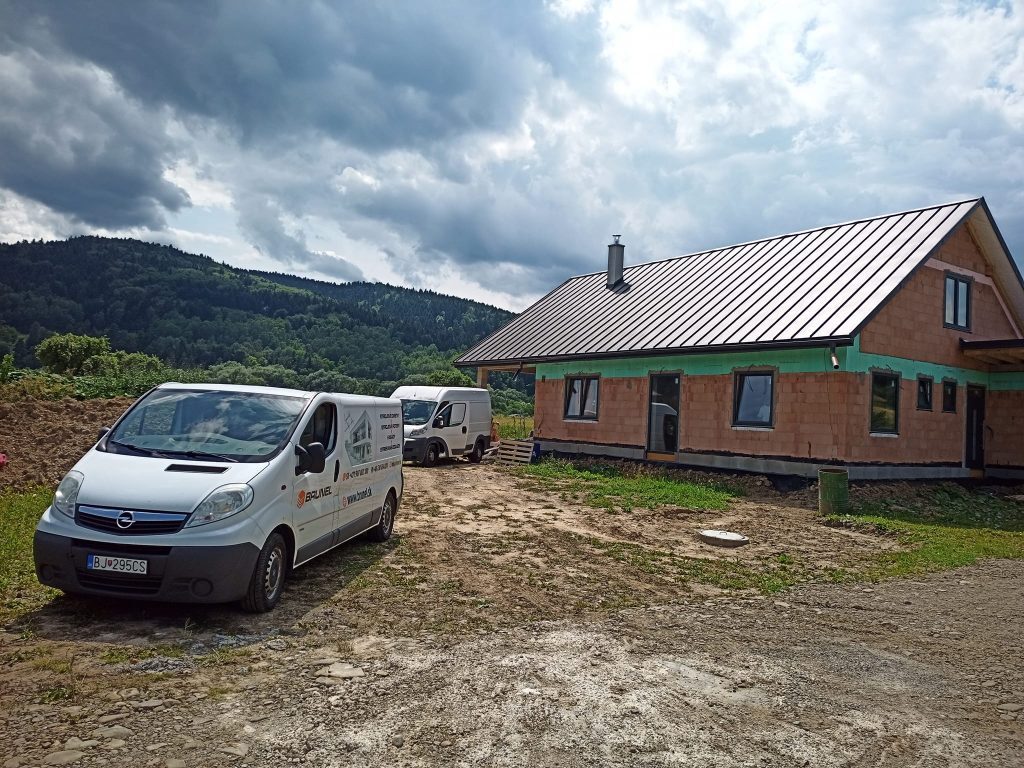 Rokytov, sádrová omietka Dolina Nidy Alfa